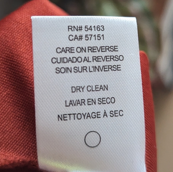 Tommy Hilfiger Size 12 Burnt Orange Dress - Picture 5 of 5